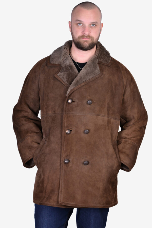 Vintage sheepskin coat