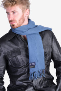 Vintage Burberrys blue scarf