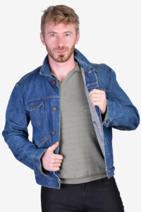 Vintage Wrangler USA made denim jacket
