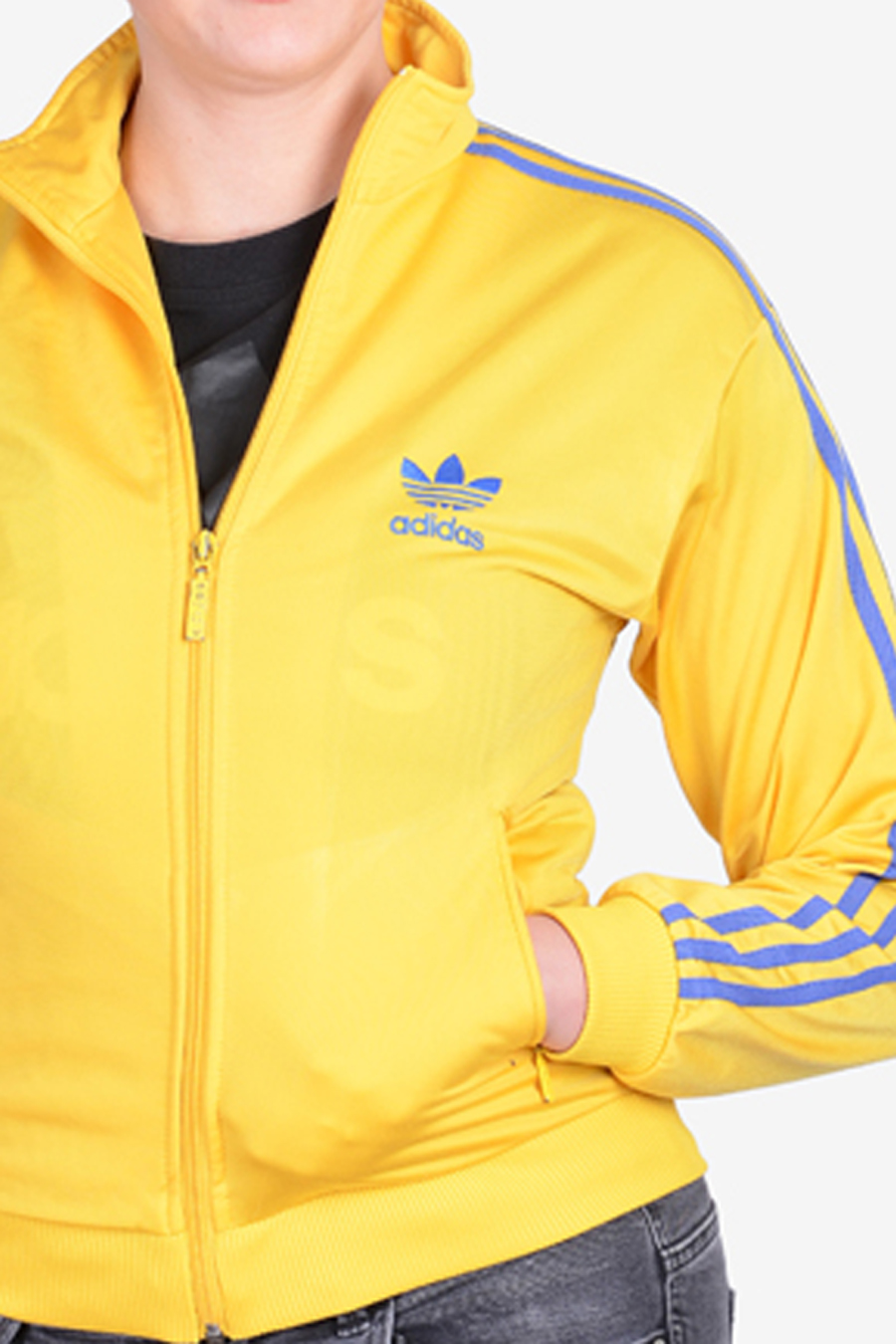 yellow adidas sweat suit women's