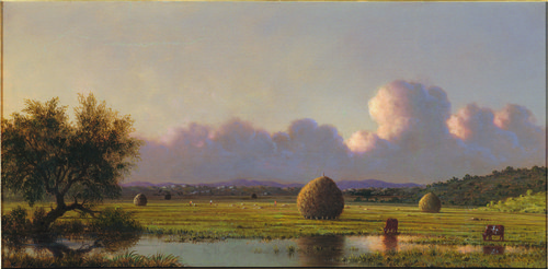 Martin Johnson Heade, Sunlight on Newbury Marshes