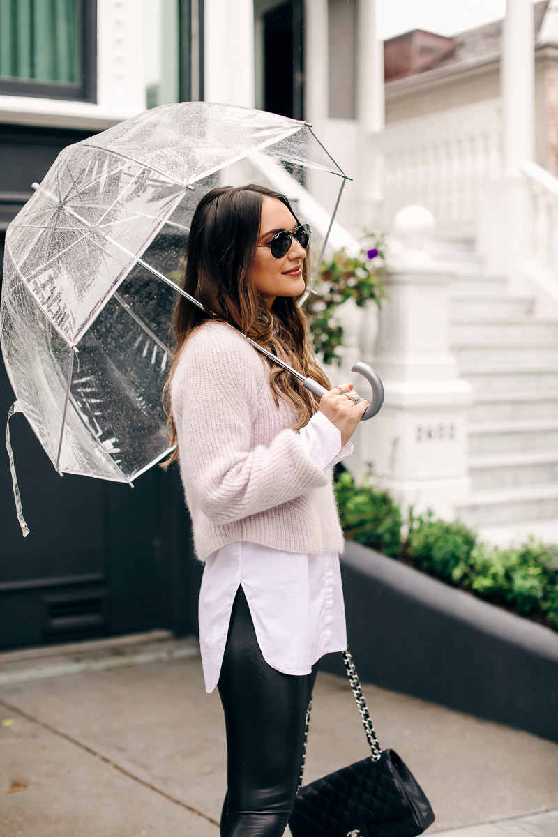 Styling a Lilac Sweater