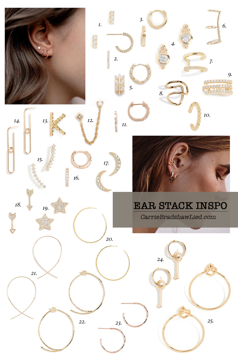 earring stacks