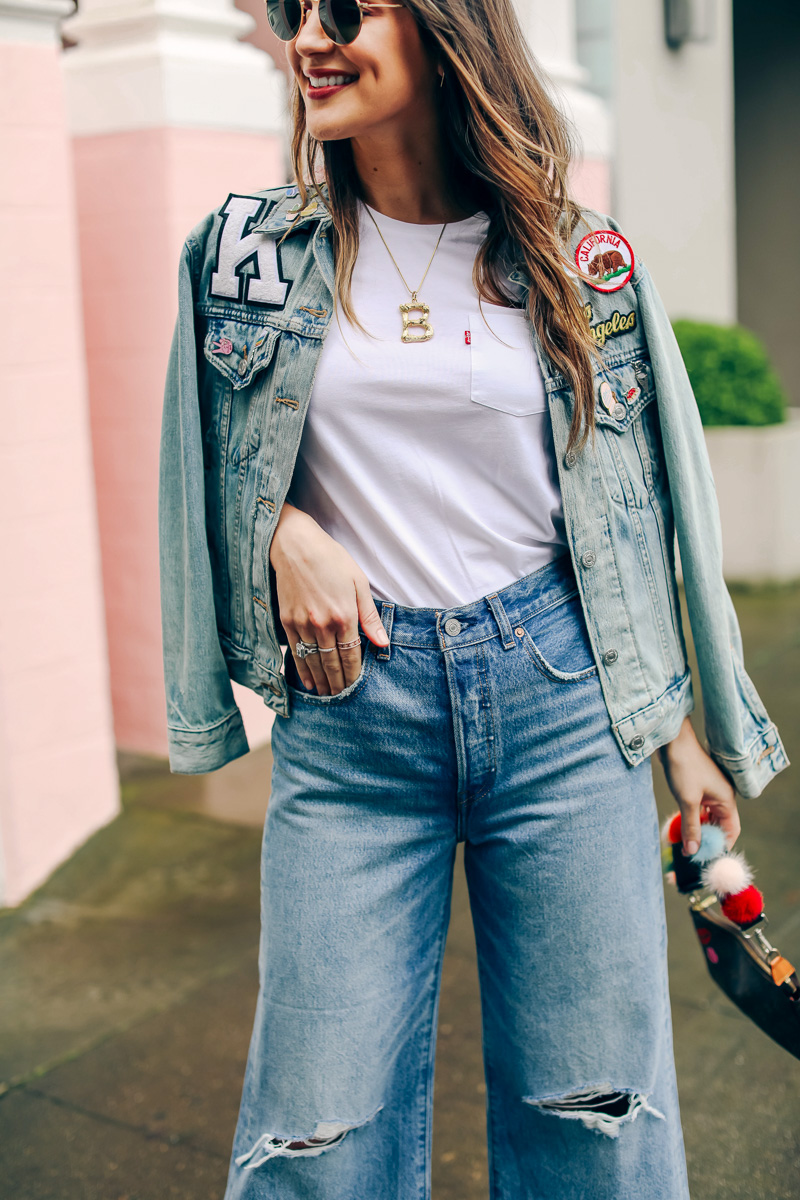 Fort Greene Denim Trucker Jacket (Tonal Blue)