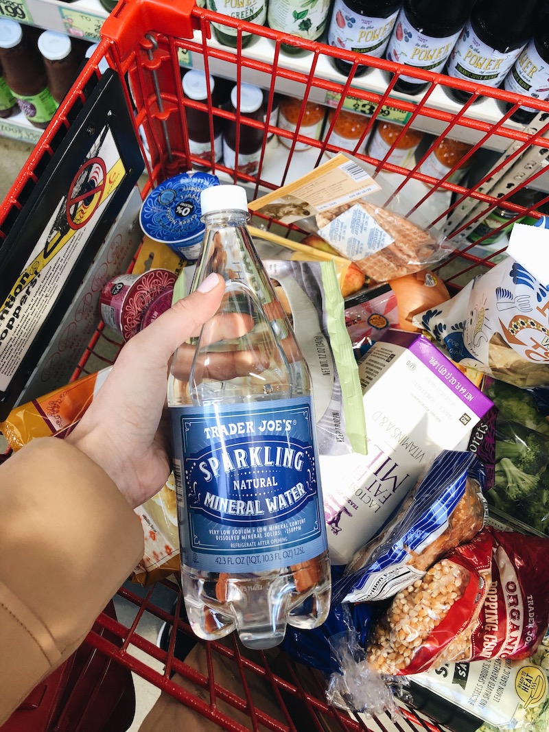 trader joes sparkling water