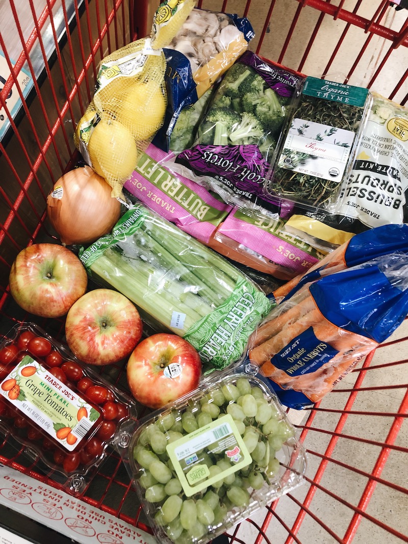 trader joes food haul