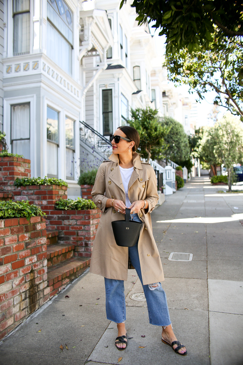 personalized bucket bag