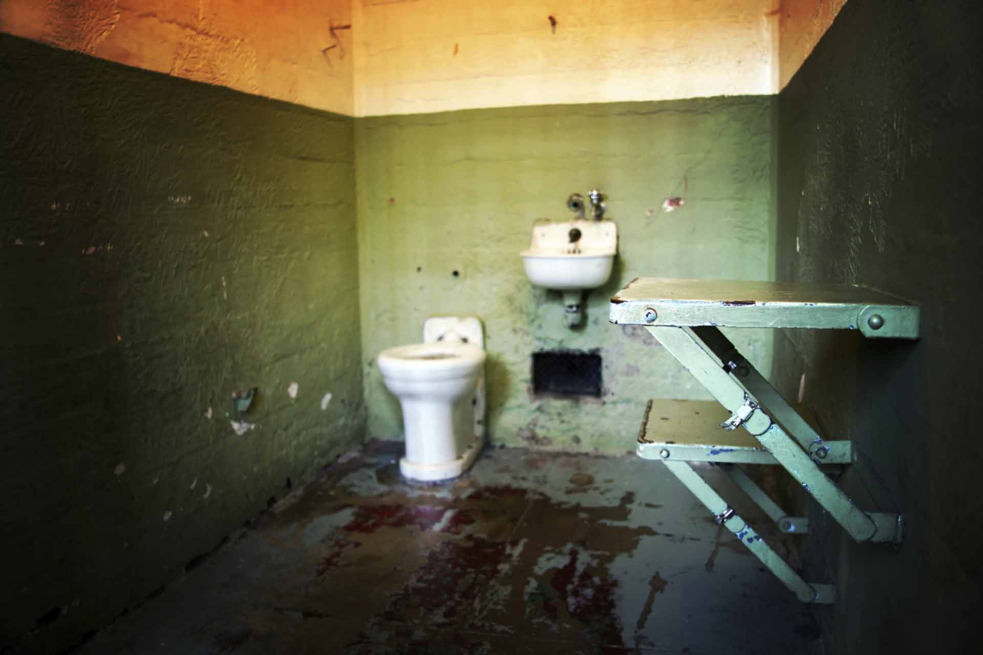 A Typical Cell on Alcatraz Island