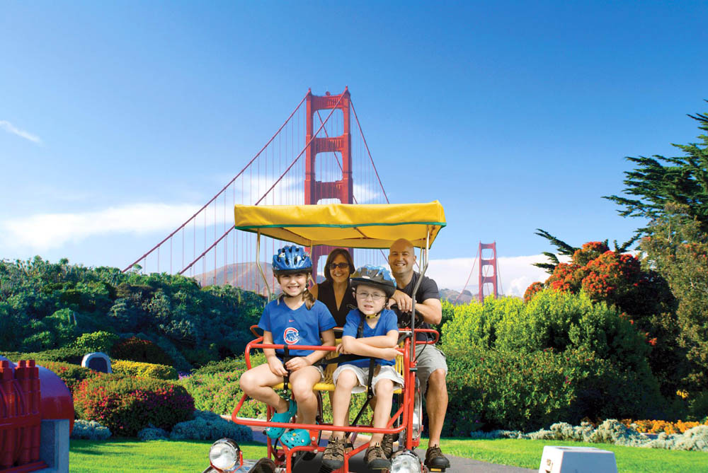 Surrey 2 or 4 Person Rental from Golden Gate Park in San Francisco