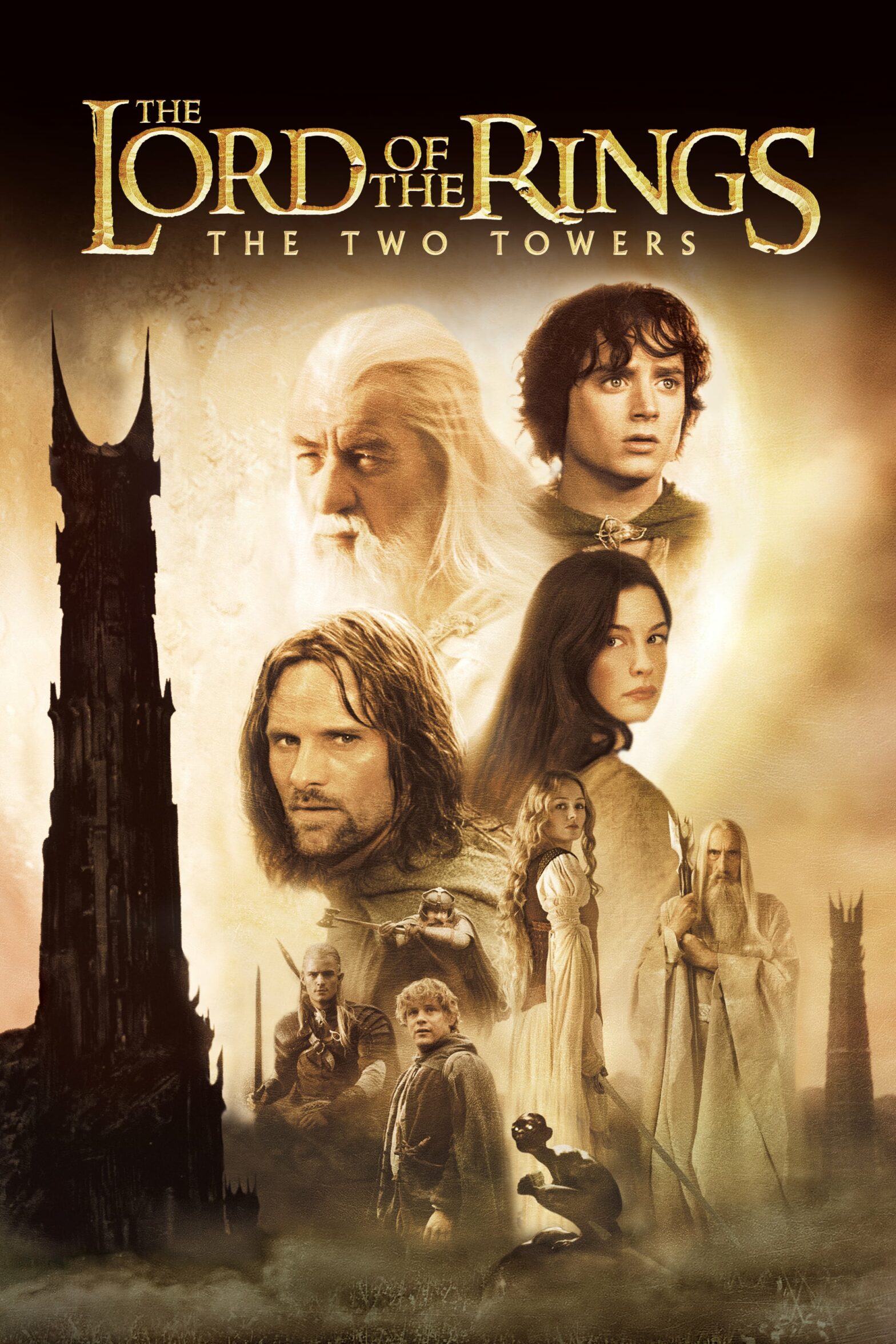 Poster for the movie "The Lord of the Rings: The Two Towers"