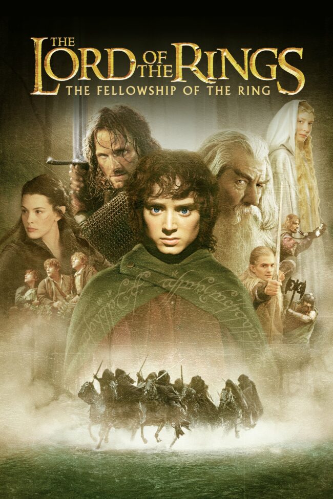 Poster for the movie "The Lord of the Rings: The Fellowship of the Ring"