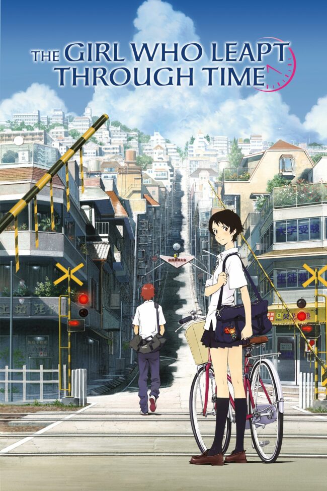 Poster for the movie "The Girl Who Leapt Through Time"