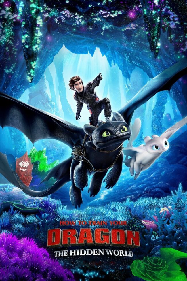 Poster for the movie "How to Train Your Dragon: The Hidden World"