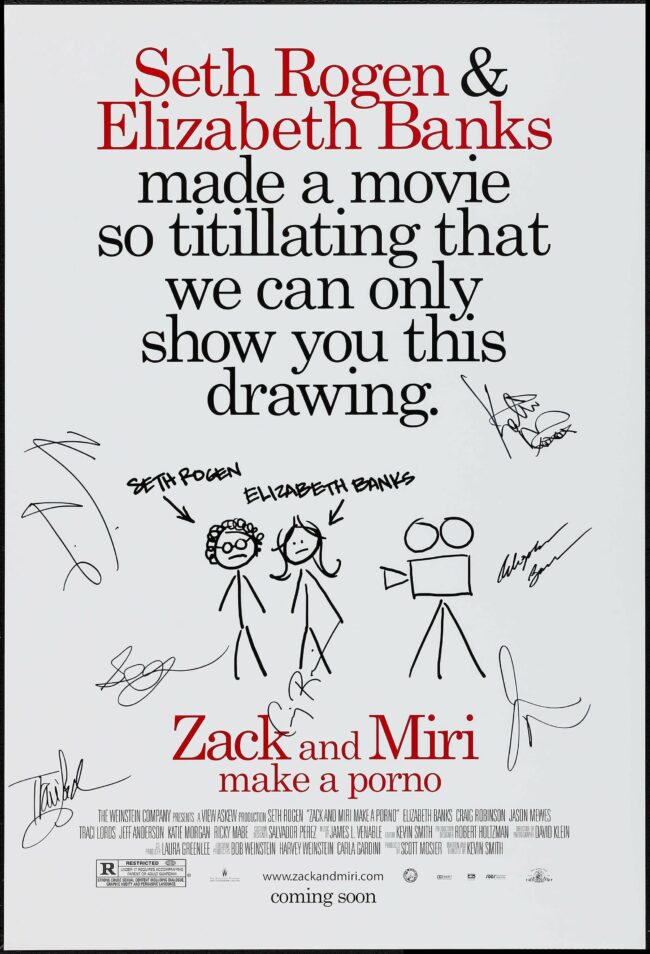 Poster for the movie "Zach and Miri Make a Porno"
