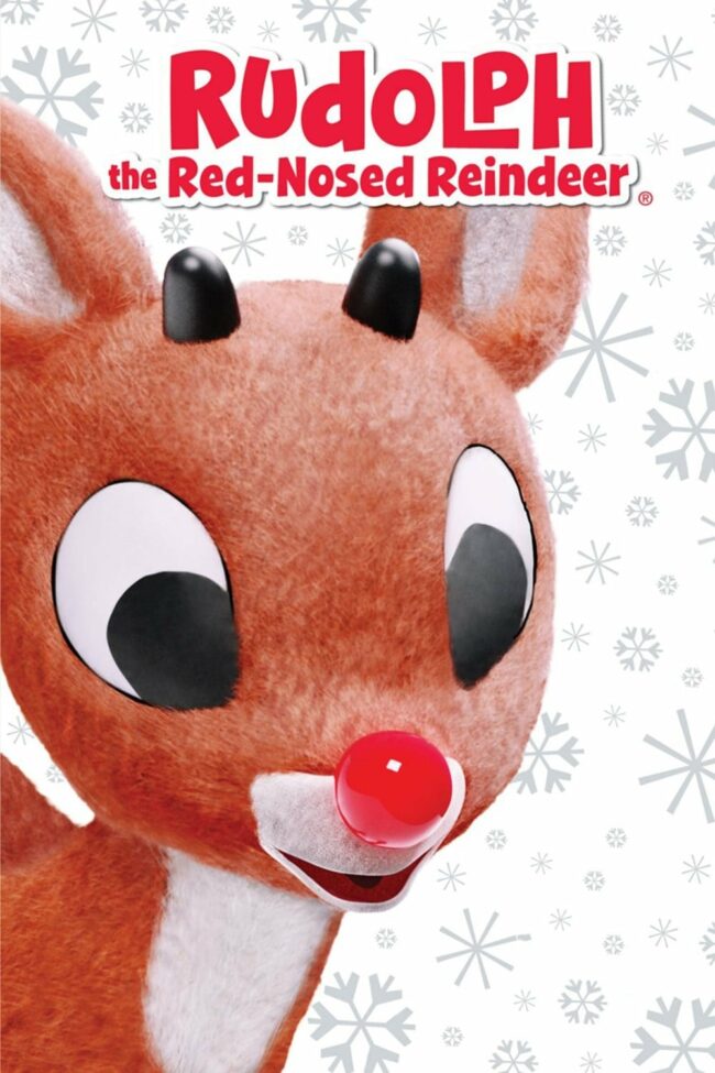 Poster for the movie "Rudolph the Red-Nosed Reindeer"