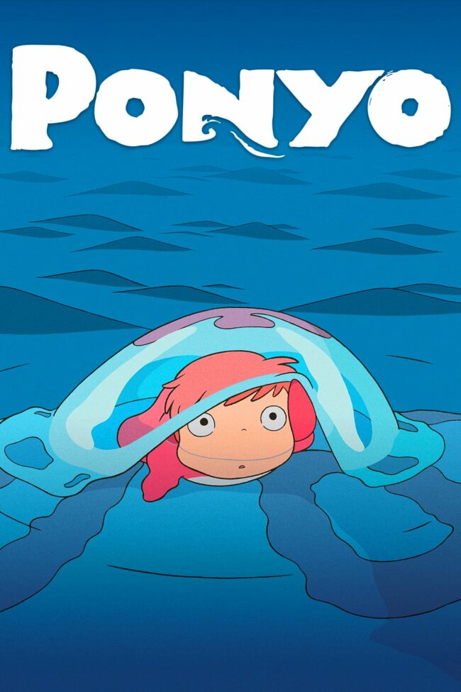 Poster for the movie "Ponyo"