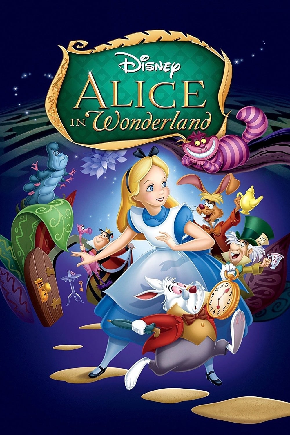 Poster for the movie "Alice in Wonderland"