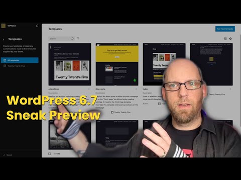 WordPress 6.7 Sneak Preview