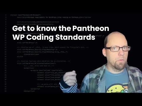 Get to know the Pantheon WP Coding Standards