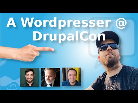 A WordPresser @ DrupalCon