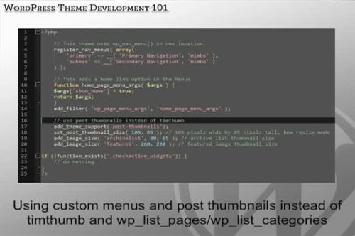 WordPress Theme Development 101