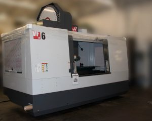 HAAS_VF6.40 post delivery before the completed assembly