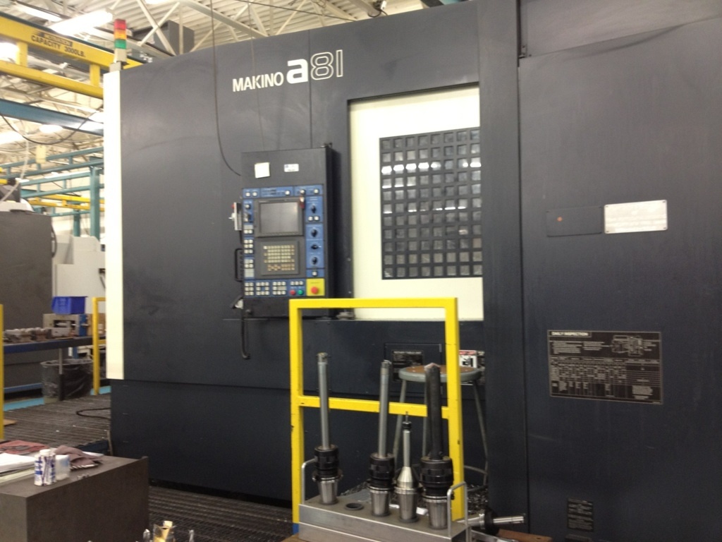 PEKO's Facilities - Makino A81 CNC Horizontal Machining Center