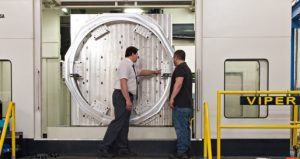 PEKO engineers checking and testing a major mechanical subassembly