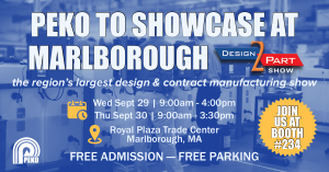 PEKO to Showcase at Marlborough Design-2-Part Show