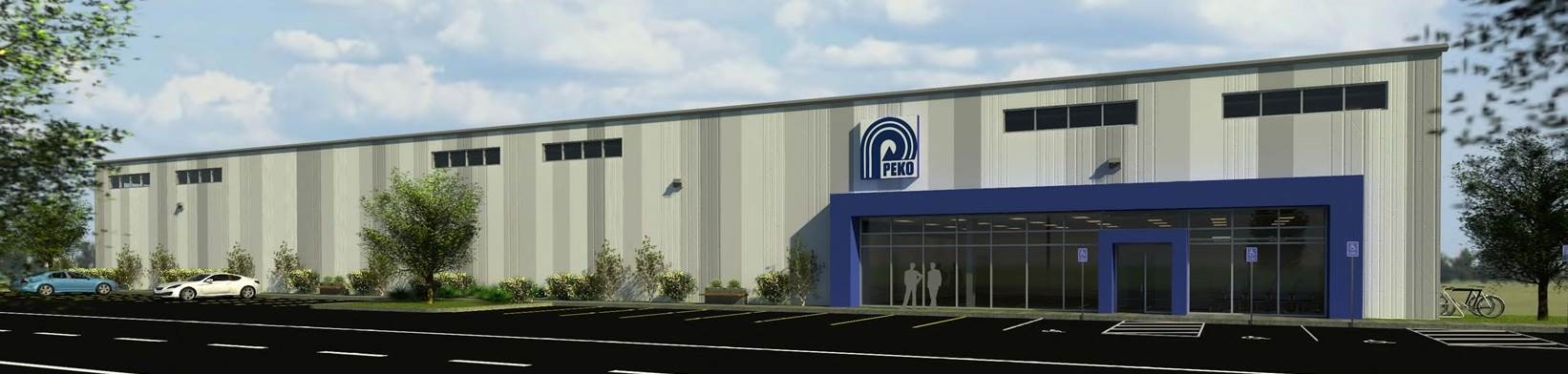 Rendering of new manufacturing facility