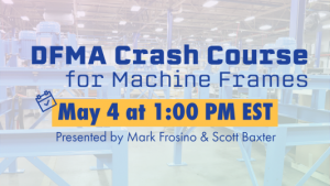 DFMA for Machine Frames Crash Course Cover Image