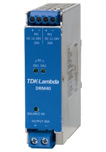 DRM40 Power Supply Redundancy Modules by Industrial Power Supply Manufacturer TDK-Lambda