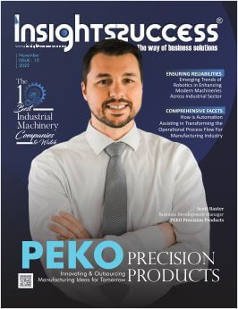 Insights Success Magazine Cover for Issue on The 10 Best Industrial Machinery Companies