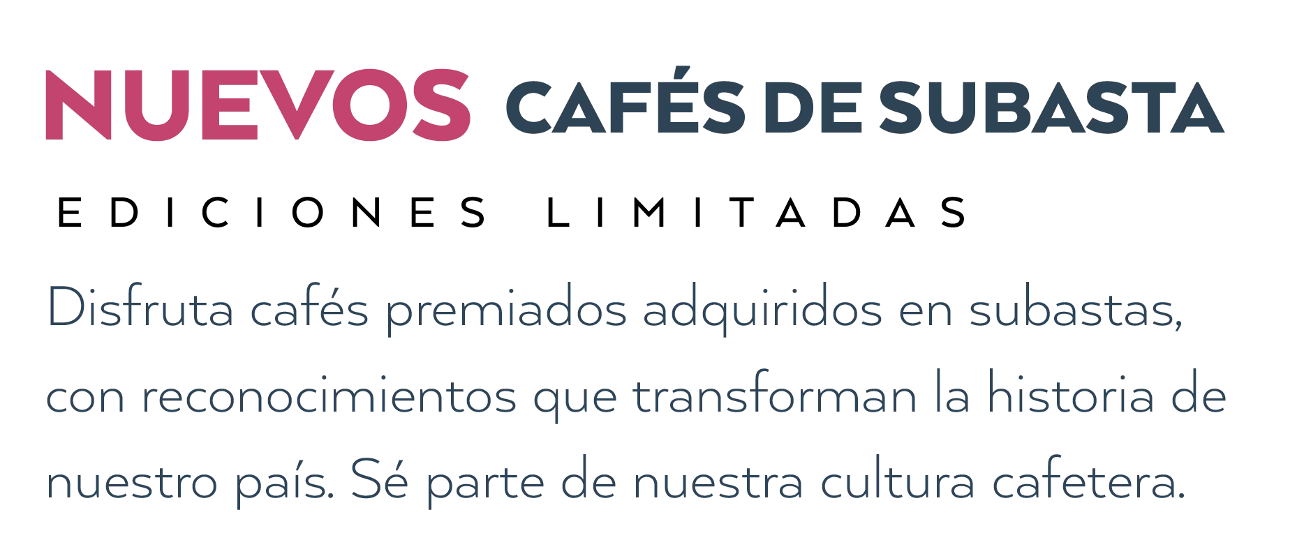 Extraordinarios café 18 2026