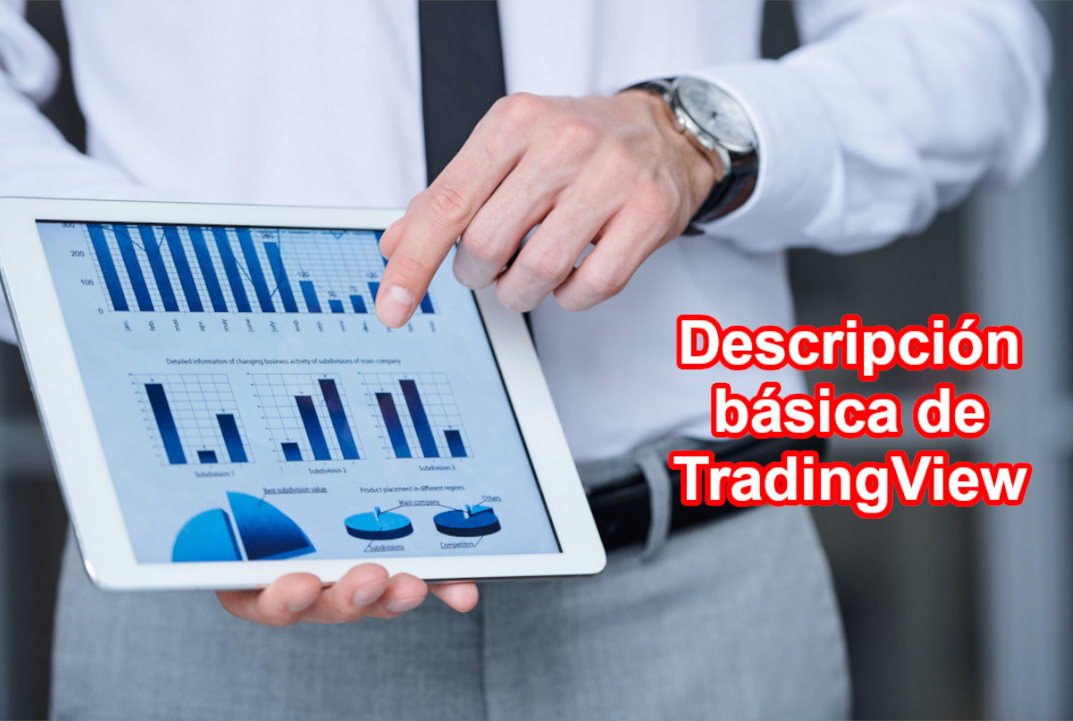 Descripción básica de TradingView para hacer trading y comprar acciones