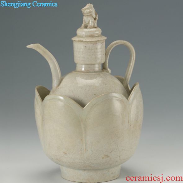 The Northern Song Dynasty Jingdezhen kiln green white glaze note bowl ancient