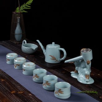 Blower, jingdezhen ceramic wine suits domestic Chinese zodiac animal heads Chinese style liquor cup of wine in the style of the ancients