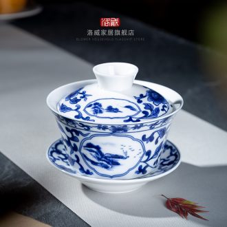 Jingdezhen ceramic teapot cool household girder kettle pot teapot high-capacity old large cold suit kettle