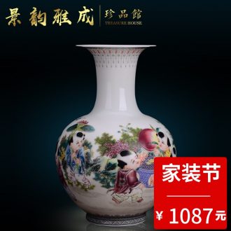 New Chinese jingdezhen ceramics craft decoration plate of furnishing articles sitting room porch hang dish plate decoration art