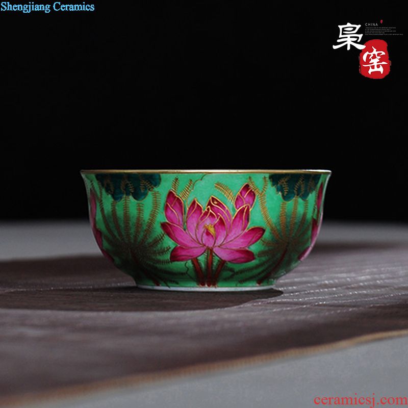 The single matching of the tea sets the cup, single no delivery! Jingdezhen ceramic kung fu small tea cups