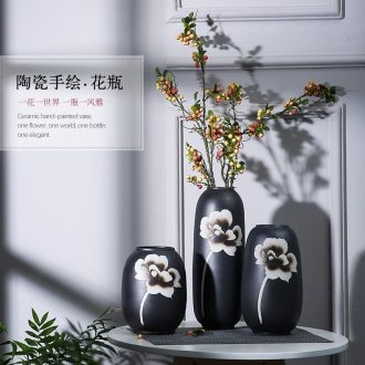152 home furnishing articles Jingdezhen ceramic aquarium Goldfish pond lily bowl lotus cylinder aquarium With a silver spoon in her mouth and