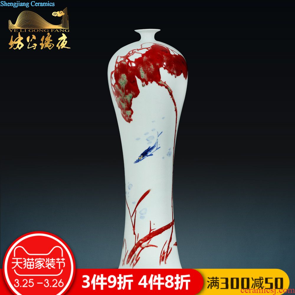 The jingdezhen ceramics furnishing articles vases, flower arranging motherland new Chinese style living room crafts household act the role ofing is tasted