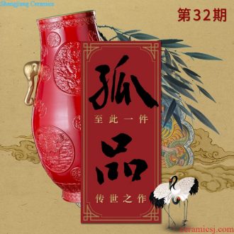 Better sealed kiln pure manual imitation qing qianlong items Archaize ceramic furnishing articles Orphan works [34th period]