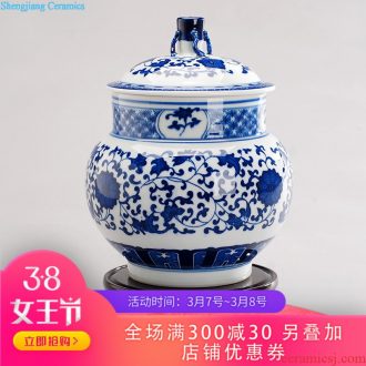 363 to send the base Modern home decoration plate The colour faceplate handicraft decoration Jingdezhen ceramic