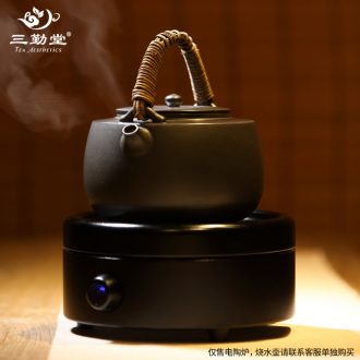 Three frequently hall electric jug kettle high-capacity soda glaze ceramic teapot kung fu tea boiled S28041 the teapot