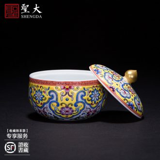 St teacups hand-painted porcelain of the eight big ceramic kung fu mountain man thought figure single cup sample tea cup of jingdezhen tea service