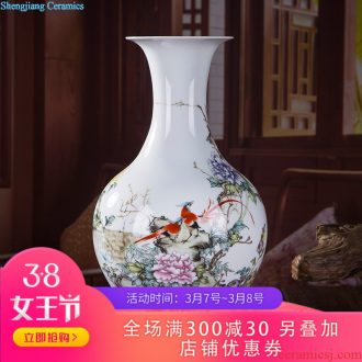 326 jingdezhen ceramics floret bottle household act the role ofing is tasted furnishing articles furnishing articles flower arrangement sitting room adornment handicraft design