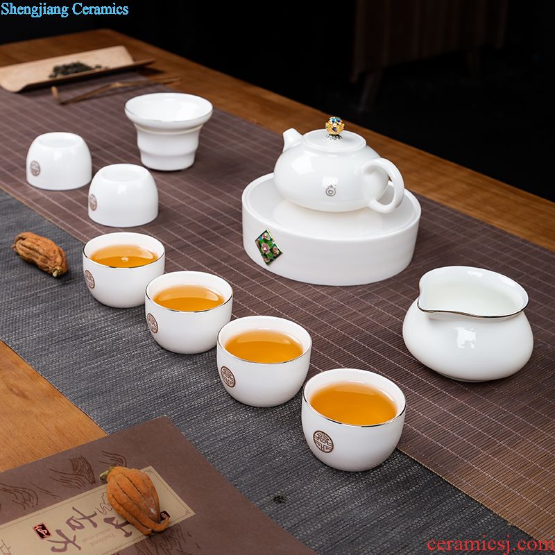 Jingdezhen tableware suit American dishes suit Creative household ceramic bowl european-style bone porcelain bowl chopsticks plate