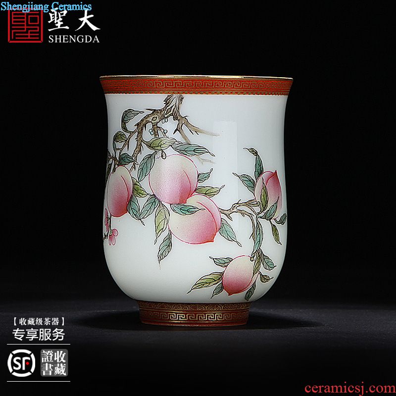 Kung fu master ceramic cups cup hand-painted sample tea cup for tea cups all hand jingdezhen blue and white porcelain tea set