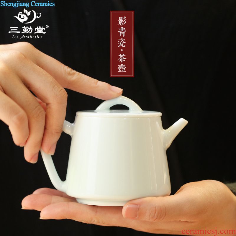 Three frequently hall sample tea cup Jingdezhen ceramic master kung fu tea cup cup single cup S42073 tea cup